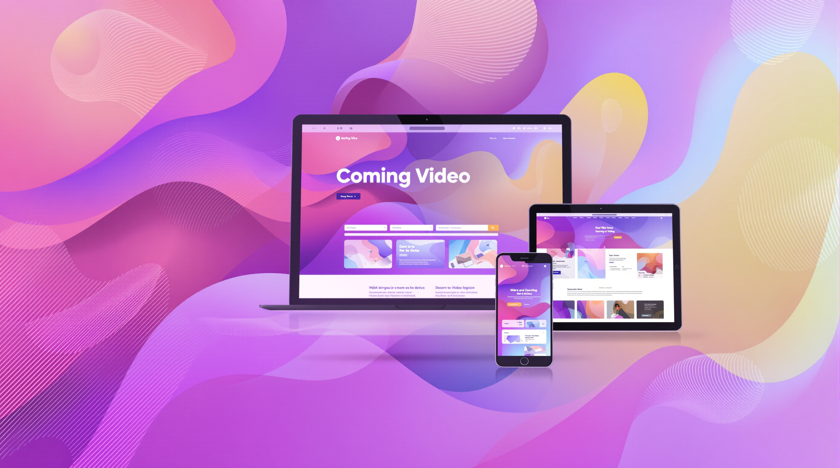 Responsive design adapting across devices